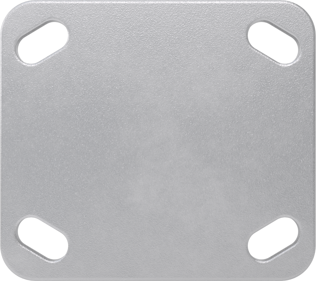 Yüksek Kapasiteli Kingston Tekerlek, 4-1/2" x 4" Plaka, 4" Çapında Fenolik Tekerlekli Sert