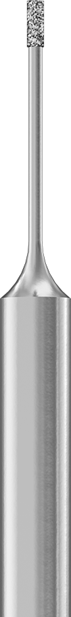 Metal Dışı Malzemeler için Uzun Ömürlü Taşlama Ucu, 1/8" Şaft Çapı, 0.03" Baş Çapı, 0.08 inç Baş Uzunluğu
