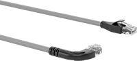 Kategori 5E Ekranlı Ethernet Kablosu, RJ45 x 90 Derece Dirsek