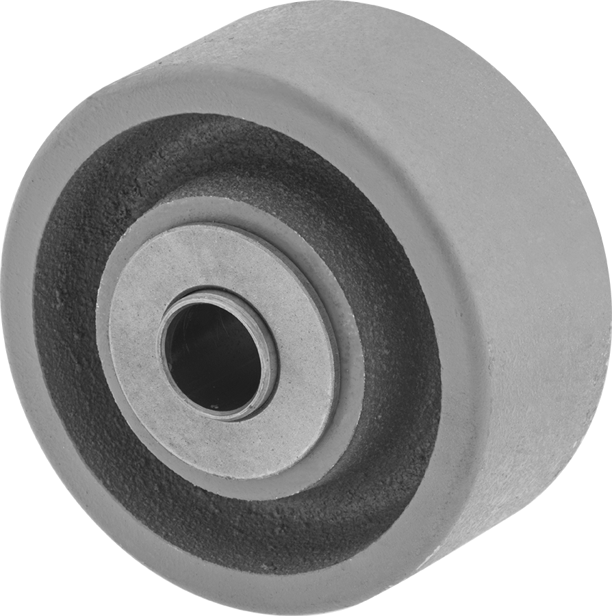 Demir Tekerlek, Rulmanlı, 3-1/4" Çap x 1-1/2" Genişlik, 400 lbs. Kapasite