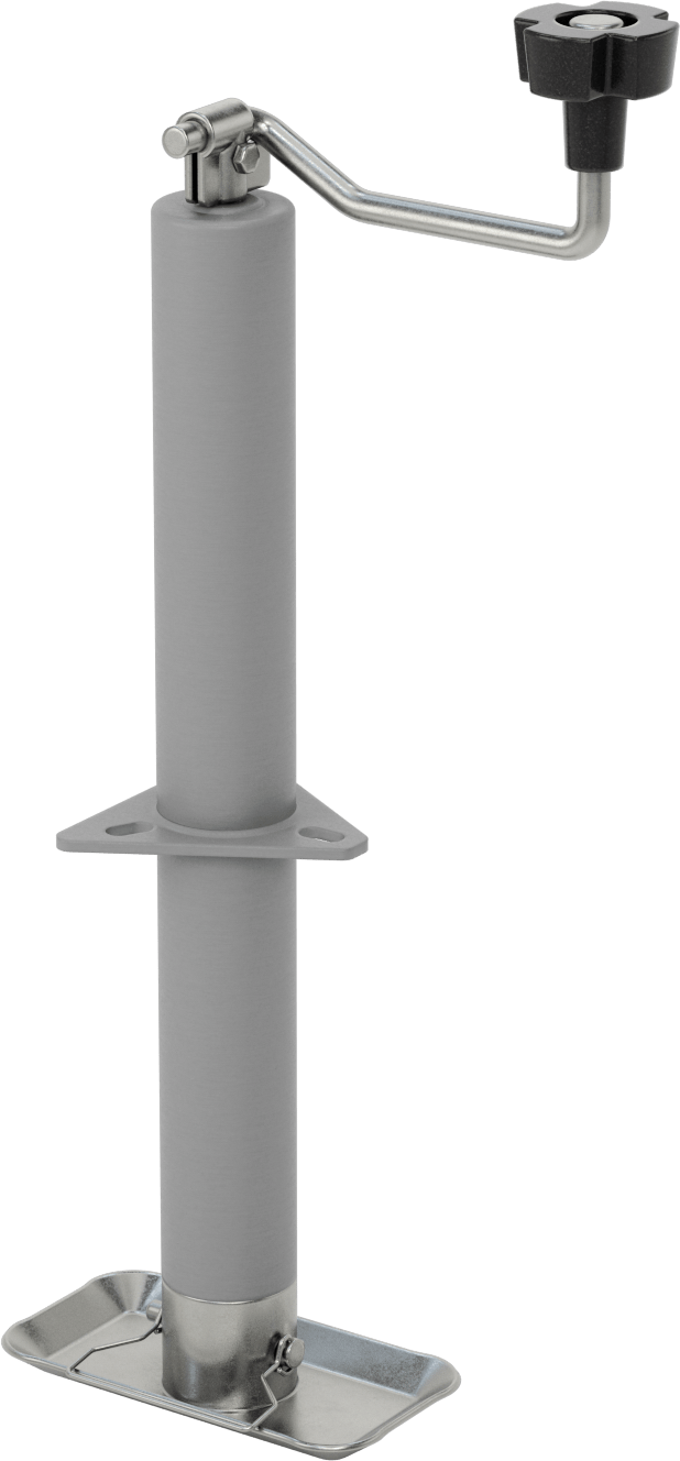 Seviyeleme Krikosu, Üçgen Plakalı Delikli Montaj, 10-1/8" ila 25-1/8" Yükseklik