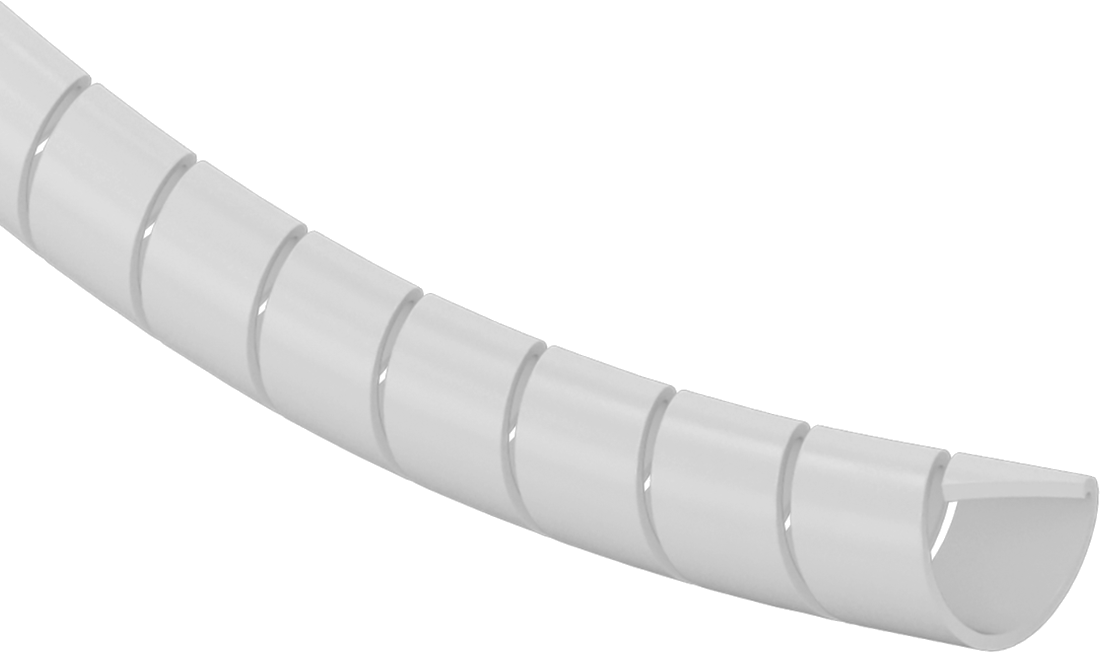 Karanlıkta Parlayan Spiral Tel Kılıf, 3/8" İç Çap