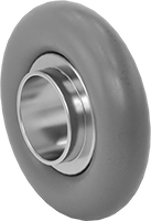 1/2" Dış Çaplı Hızlı Kelepçeli Yüksek Vakum Bağlantı Parçası için Floroelastomer Kauçuk O-Ring