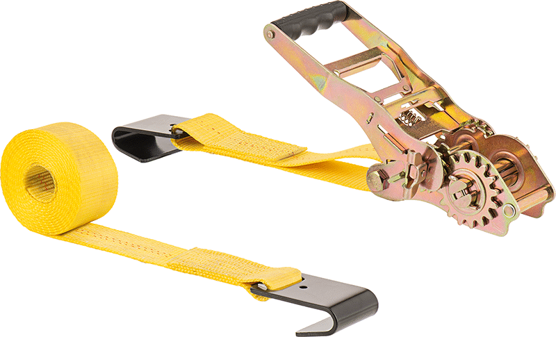 Ergonomik Ters Hareketli Cırcır Kayışı, Düz Kancalı