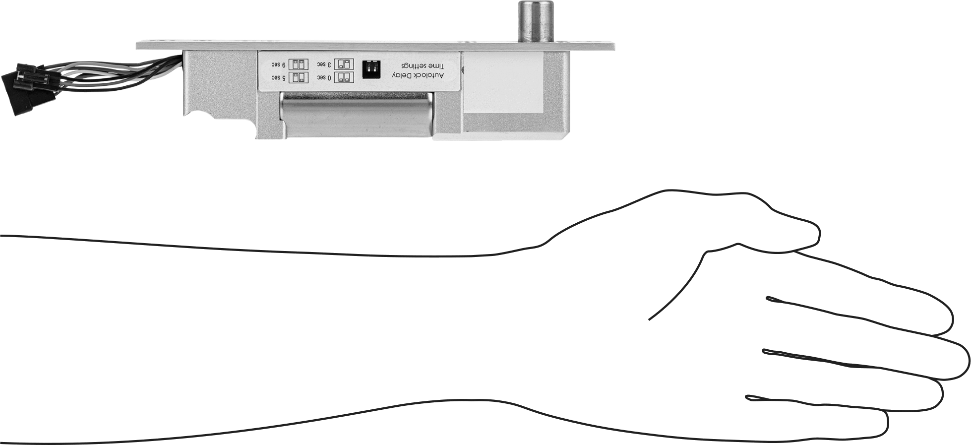Elektronik Sürgü Kilitleri, Kalıcı Konumlu
