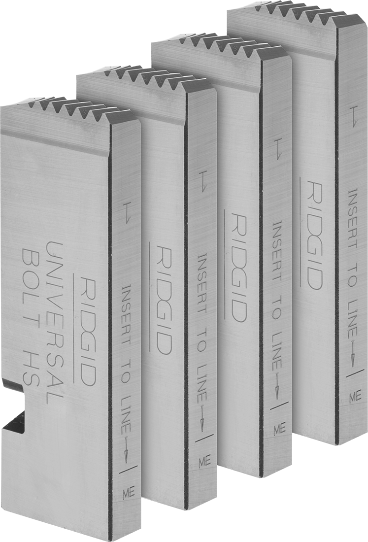 Ridgid Boru Diş Açıcı Kalıbı, 1"-8 UNC Sağ Dişli Boyutu Kesmek için — Demir, Paslanmaz Çelik, Çelik, High-Speed Steel, Steel, Diş Açma