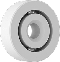 Plastik Kuru Çalışan Bilyalı Rulman, Cam Toplu, Ticaret No.