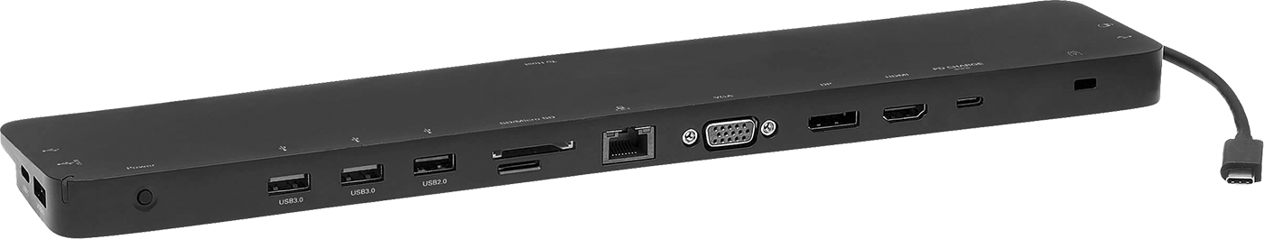 USB Standart 3.2 Gen 1 Hub, USB C 3.2, Ses/Veri/Video Uygulamaları için — 13 3⁄4", 5 3⁄4", Düz