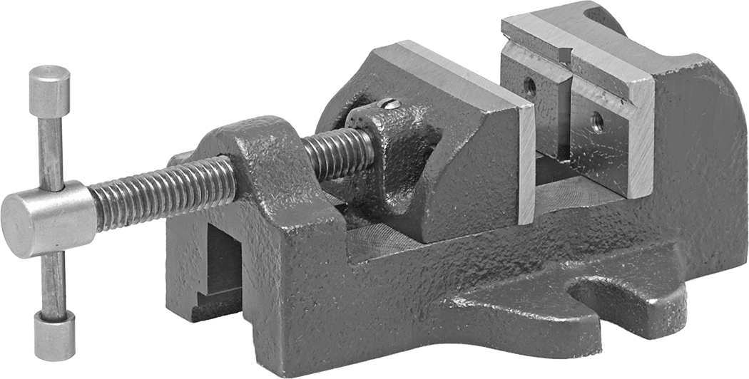 Matkap Presi Mengene, Sabit Taban, 1-3/4" Genişlik x 1" Yükseklik Çeneler