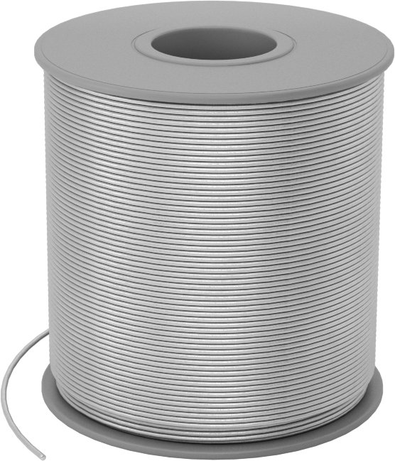Elektrik Uygulamaları için Kurşunsuz Lehim, 1 lb., 0.020" Çap, 420°F Erime Sıcaklığı