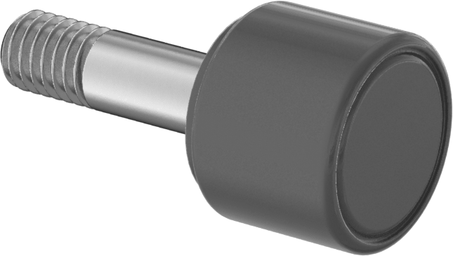 Bakım Gerektirmeyen Dişli Ray Makarası, Ultra Korozyon Dirençli, 1/2" Makara Çapı, 3/8" Silindir Genişliği