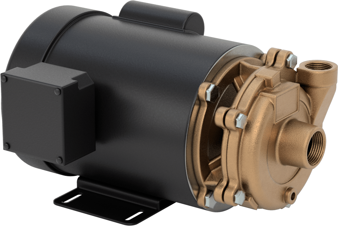 Su ve Yağ Sirkülasyon Pompası, 208-240/460V AC, 1/2 hp — 1⁄2 hp, 3⁄4, 208V AC to 240V AC, 460V AC