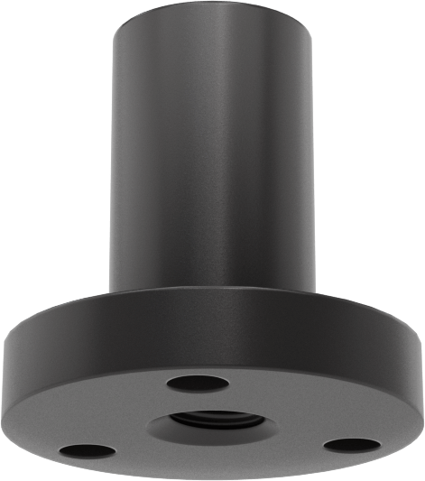 Ultra Hassas Kılavuz Vida için 1/4"-20 Diş Boyutu Flanşlı Somun