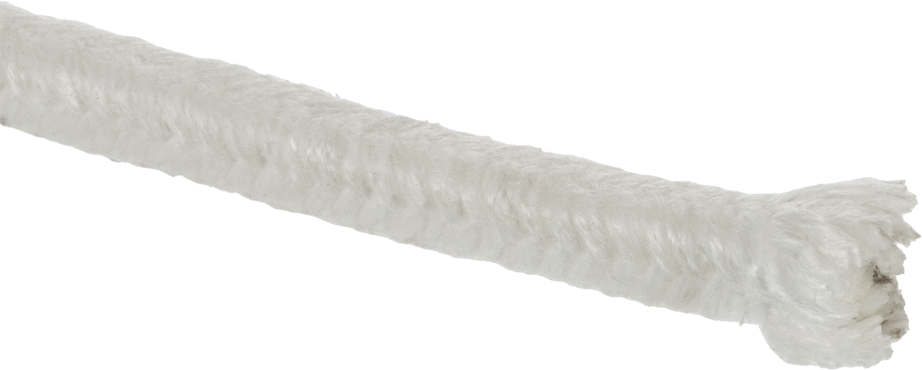 Kare Profilli Ultra Yüksek Sıcaklık Halat Kenar Contası, 3/8" Genişlik