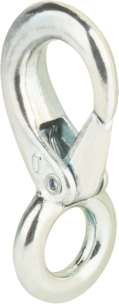 Gözlü Çinko Karabina, 1/4" Karabina Açıklığı Genişliği