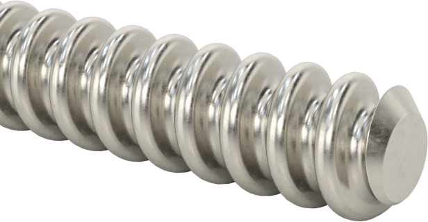 Ultra Hassas Kılavuz Vida, 1/8"-20.8 Diş Boyutu, 1 Fit Uzunluğunda