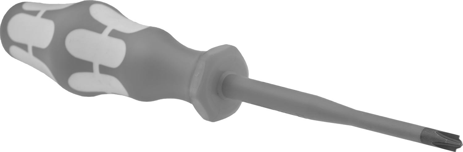 Elektrik Yalıtımlı Tornavida, Numara 2 Phillips Terminal Vidası, 4" Uzunluk x 5/16" Genişlik Mil — No. 2, Ultra Grip, Sürücü