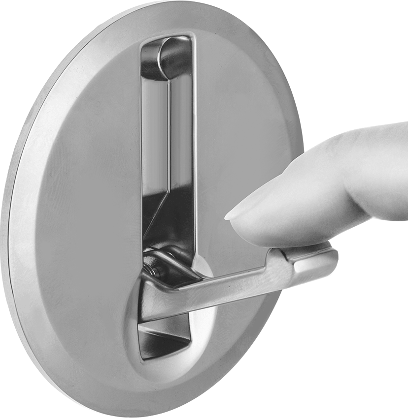 Gömme Asma Kancaları, 2-1/2" Genişlik x 2-1/2" Yükseklik x 3/4" Derinlik Toplam