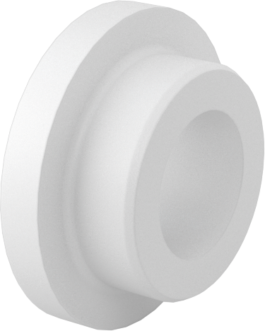 Kuru Çalışan Naylon Burçlu Yatak, Flanşlı, 5 mm Mil Çapı ve 8 mm Muhafaza İç Çapı için, 4 mm Uzunluk