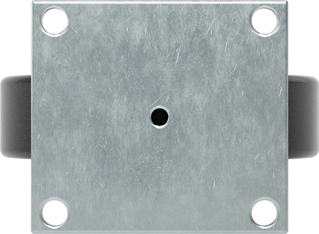 5-1/2" x 5" Plakalı Yüksek Kapasiteli Spartan Tekerlek, 8 inç Çaplı Fenolik Tekerlekli Sert