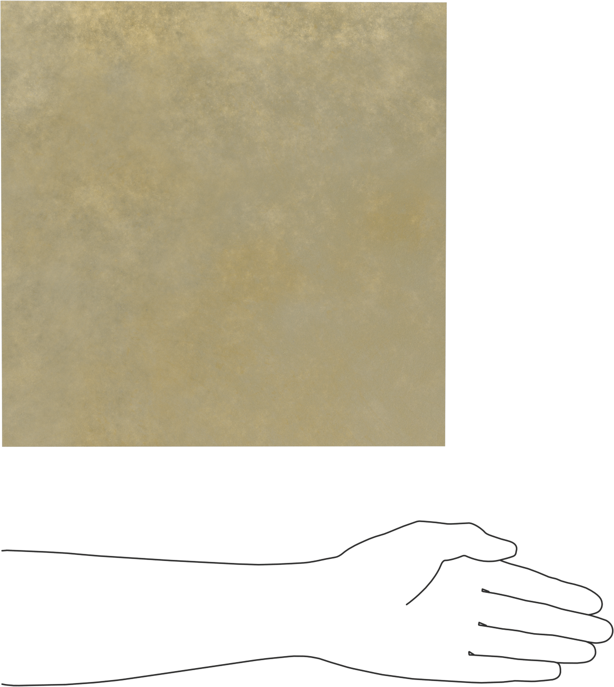Ultra Şekillendirilebilir 260 Pirinç Levha, 12" x 12", 0.0050 inç Kalınlık