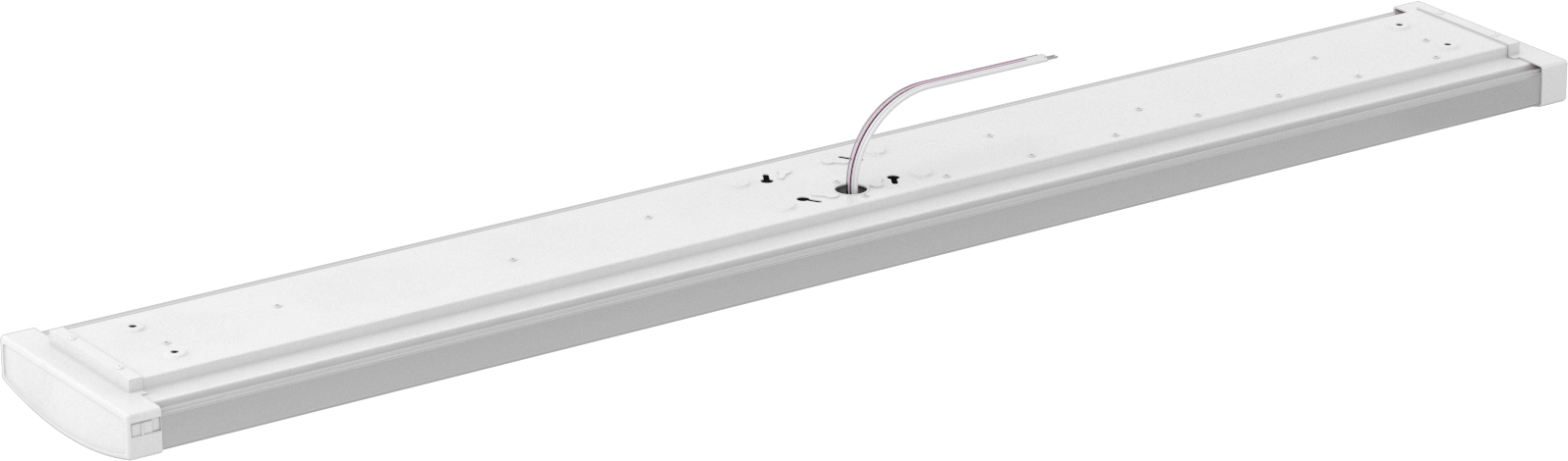 Sargılı Lensli Tavan Lambası, Mikroprizmatik Yarı Şeffaf Lens, 6-7/8" Toplam Genişlik