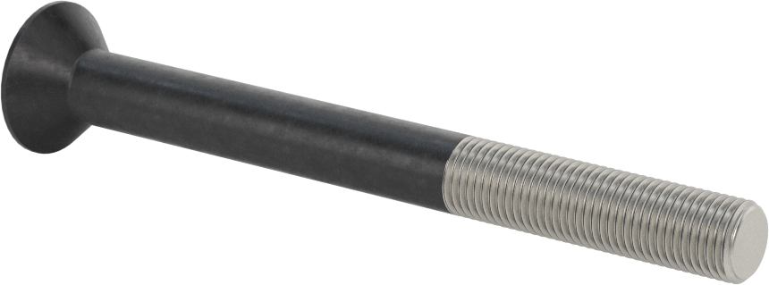 Alaşımlı Çelik Altıgen Soketli Havşa Başlı Vida, 3/8"-24 Diş Boyutu, 4" Uzunluk