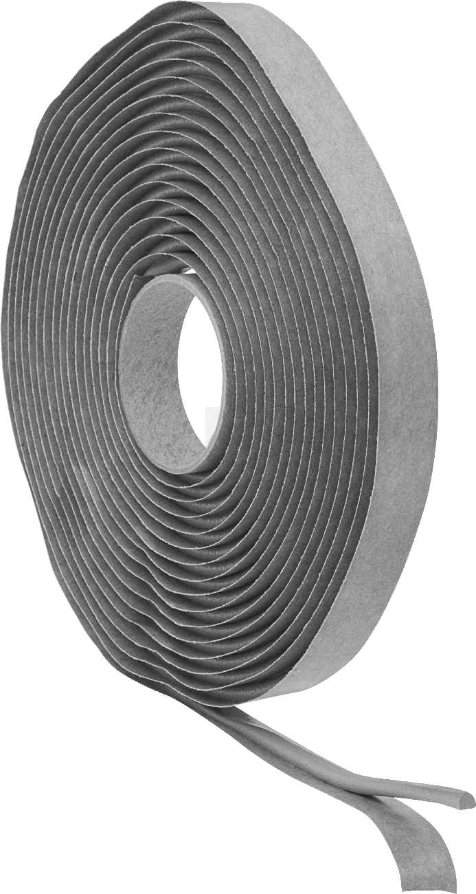Cam Sızdırmazlık İpi, Butil Kauçuk, 1/4" Çap, 20 Fit Uzunluk