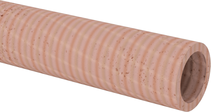 Ekonomik Garolite CE Tüpler, 1/32" Duvar Kalınlığı, 1/4" Dış Çap, 3/16" İç Çap, 40" Uzunluk