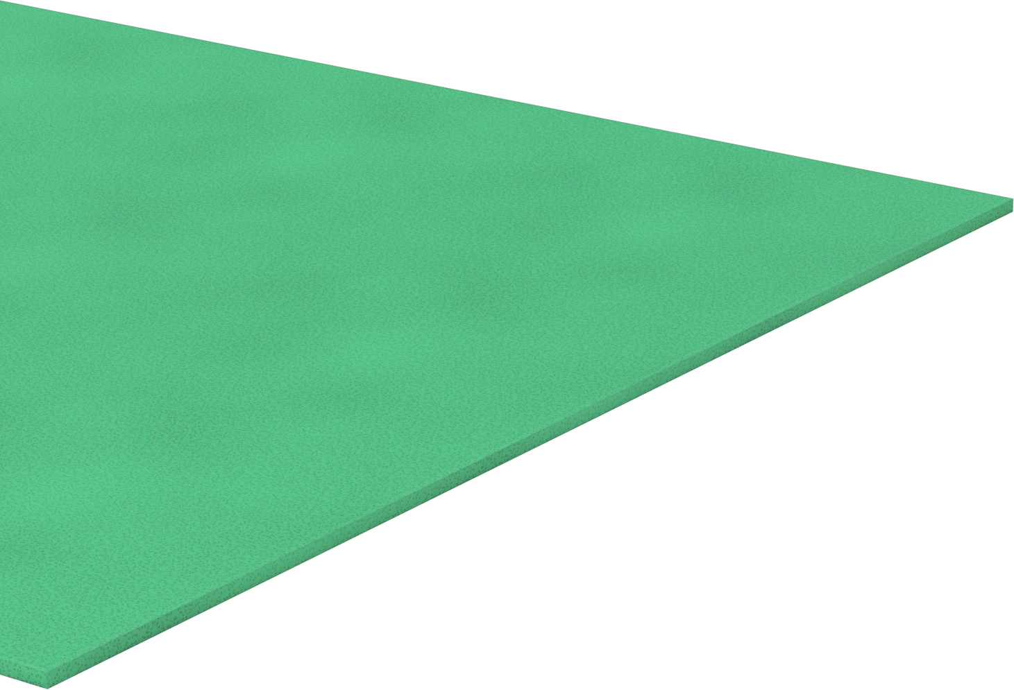 Sert PVC Köpük Çekirdek, 40" Genişlik x 86" Uzunluk, 3/8" Kalınlık