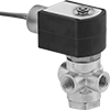 Egzoz Portlu Kompakt Solenoid Açma Kapama Valfleri