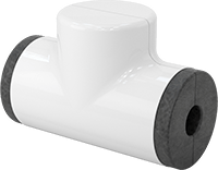 Buhara Dayanıklı Yüksek Sıcaklık Fiberglas Yalıtım, PVC Kılıflı, T
