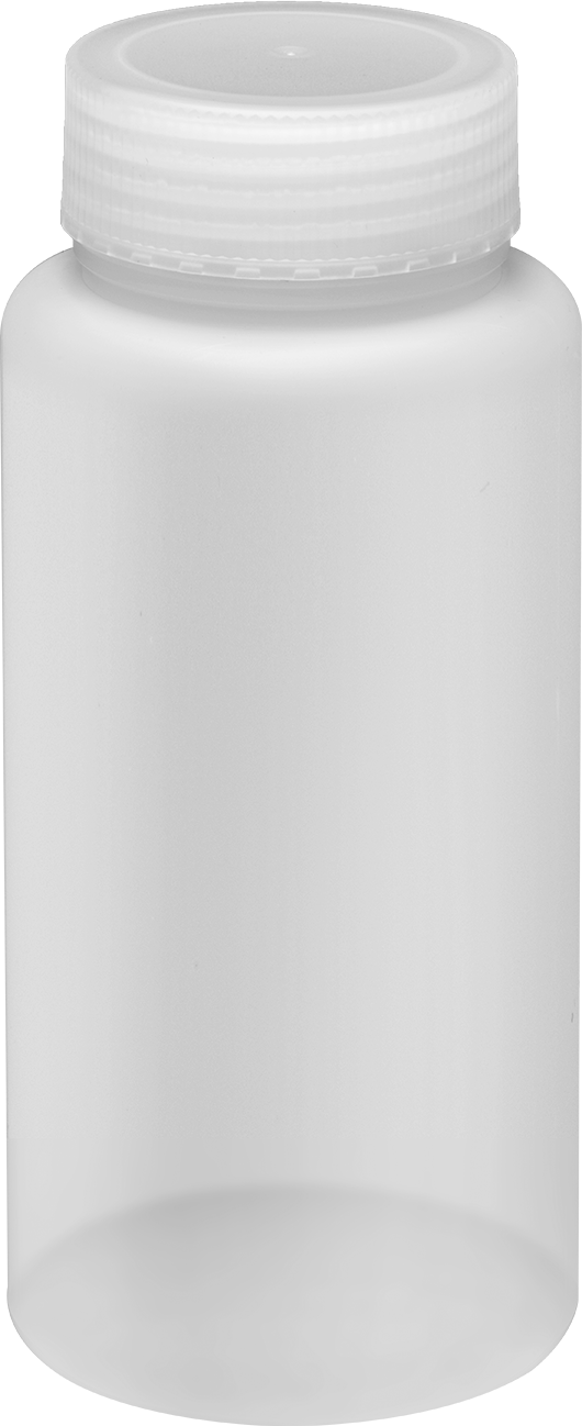 Yarı Şeffaf HDPE Plastik Kavanoz, 48 FL. oz./1500 ml Kapasite, 2-1/2" Ağız Dış Çapı