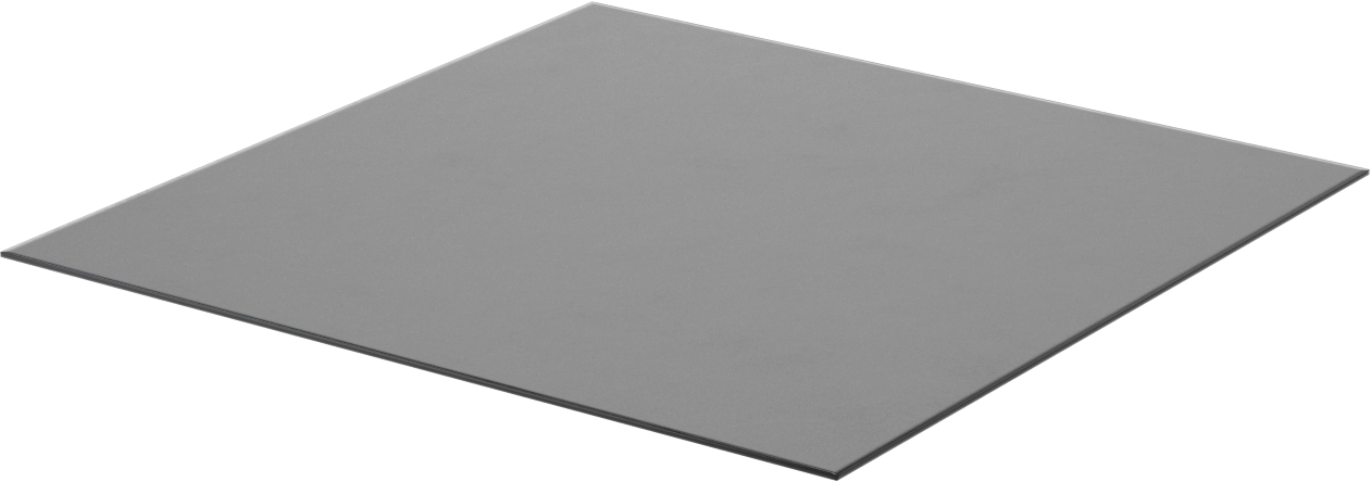 Conta Malzemesi, Suya ve Buhara Dayanıklı EPDM, 12" x 12", 1/16" Kalınlık