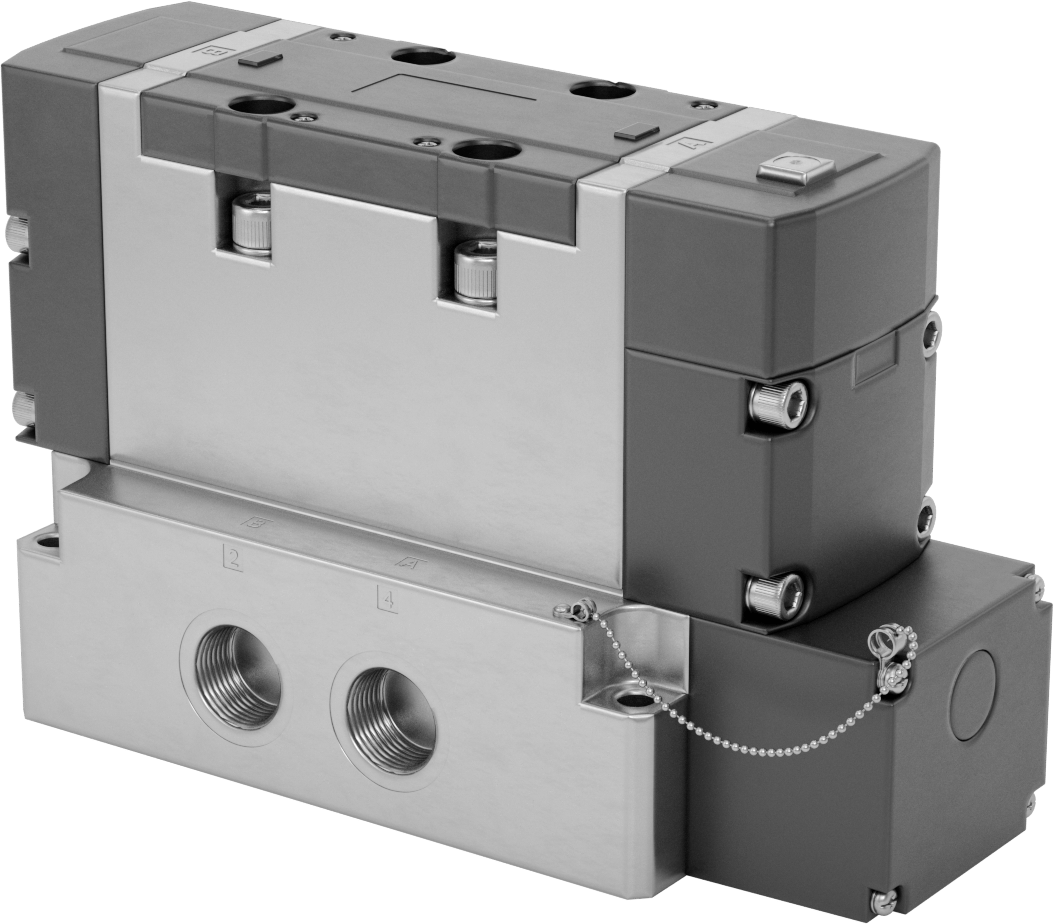 Elektrikli Hava Yön Kontrol Vanası, İki Eylemli, Tek Solenoid, 3/4 NPTF, 24V DC