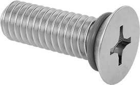 Sızdırmaz 316 Paslanmaz Çelik Phillips Havşa Başlı Vidalar, Viton® O-Ringli