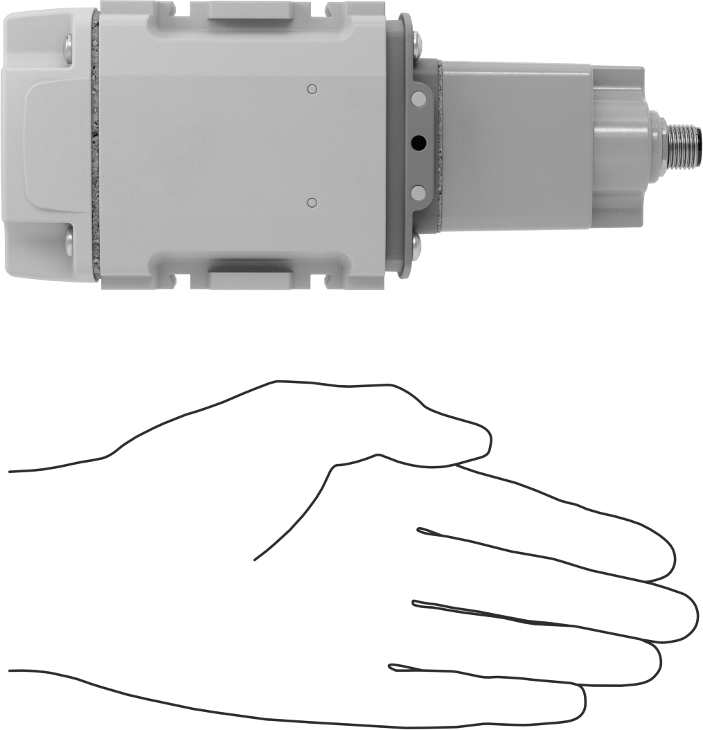Ekranlı Hassas Basınçlı Hava Regülatörü, Yüksek Akışlı, Elektronik Kontrollü, 0-145 PSI, 1/2 NPT