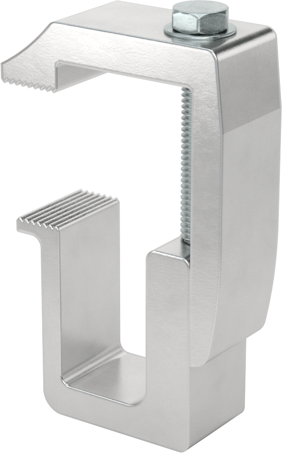 Düşük Profilli C-Kelepçesi, Standart, 0" ila 1-1/2" Açıklık