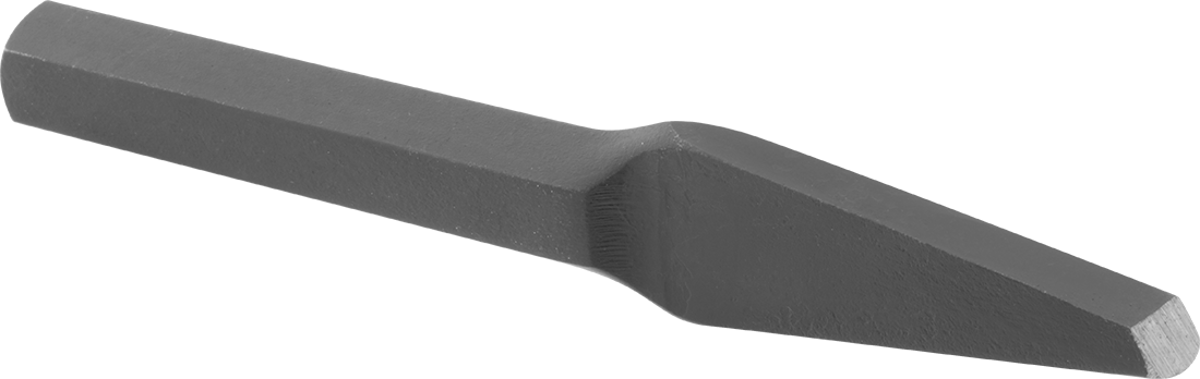 Metal için Oluk Açma Keski, Yuvarlak Uç, 1/8" Bıçak Genişliği