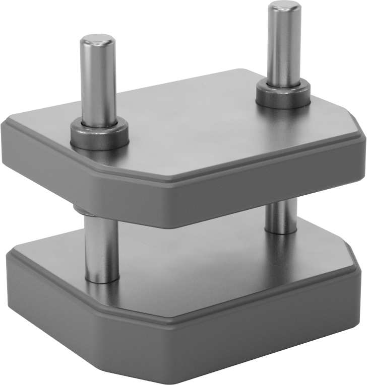 Presler için Pafta Seti, 2-7/8" Uzunluk x 3-1/2" Genişlik