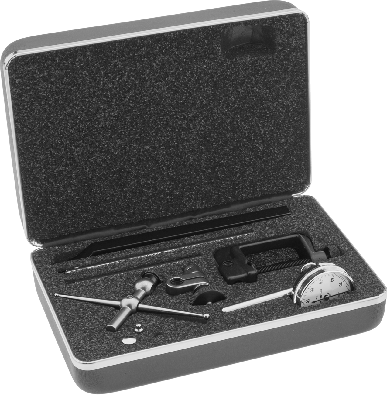 Starrett Arka Pistonlu Komparatör, Model 196A6Z Seti, Antimanyetik