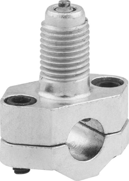 Kelepçeli Klima Servis Vanası, 1/4", 5/16" ve 3/8" Boru Dış Çapı, 1-3/4" Uzunluk