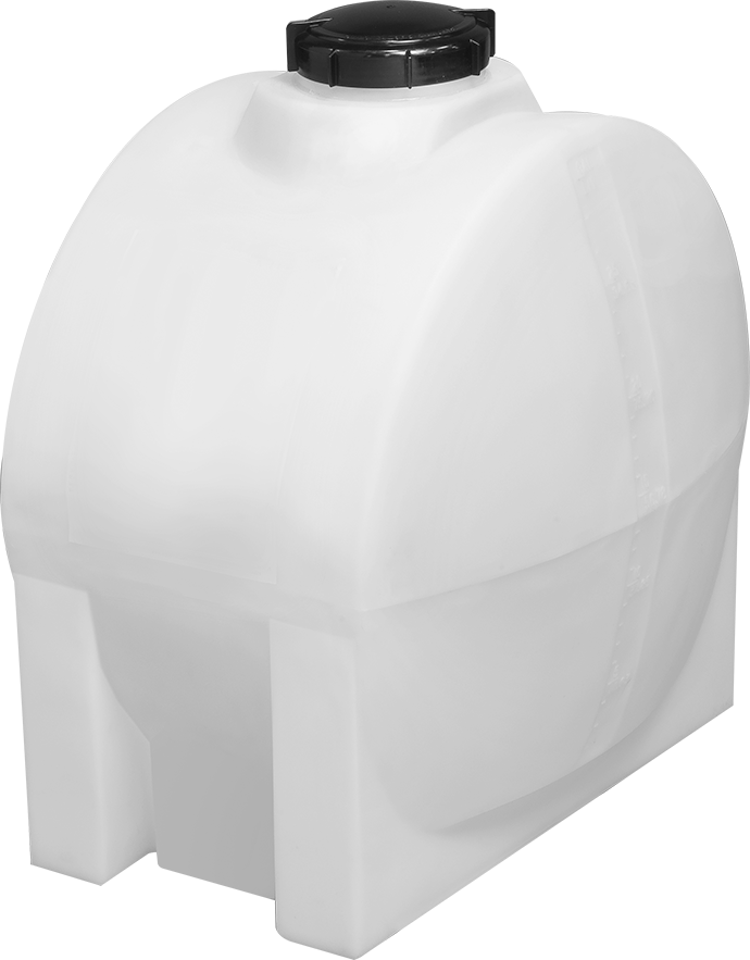 Yatay Plastik Tank, Tahliye Olmayan, 30 Galon Kapasite