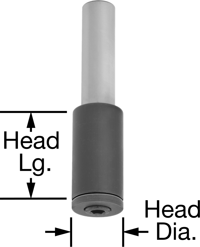 Kesme Testereleri için Titreşim Sönümleyici Mil, 1/2" Şaft Çapı, 3 Parça Set