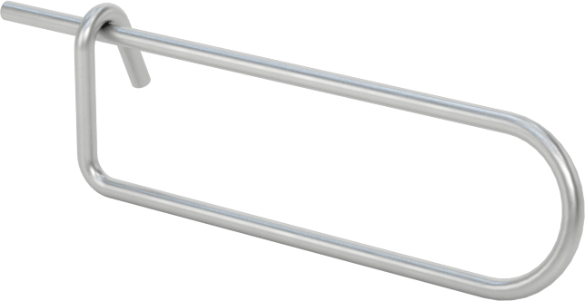 Tel Çıtçıtlı Kopilyalar, 18-8 Paslanmaz Çelik, 0.047" Tel Çapı, 1-5/8 inç Uzunluk